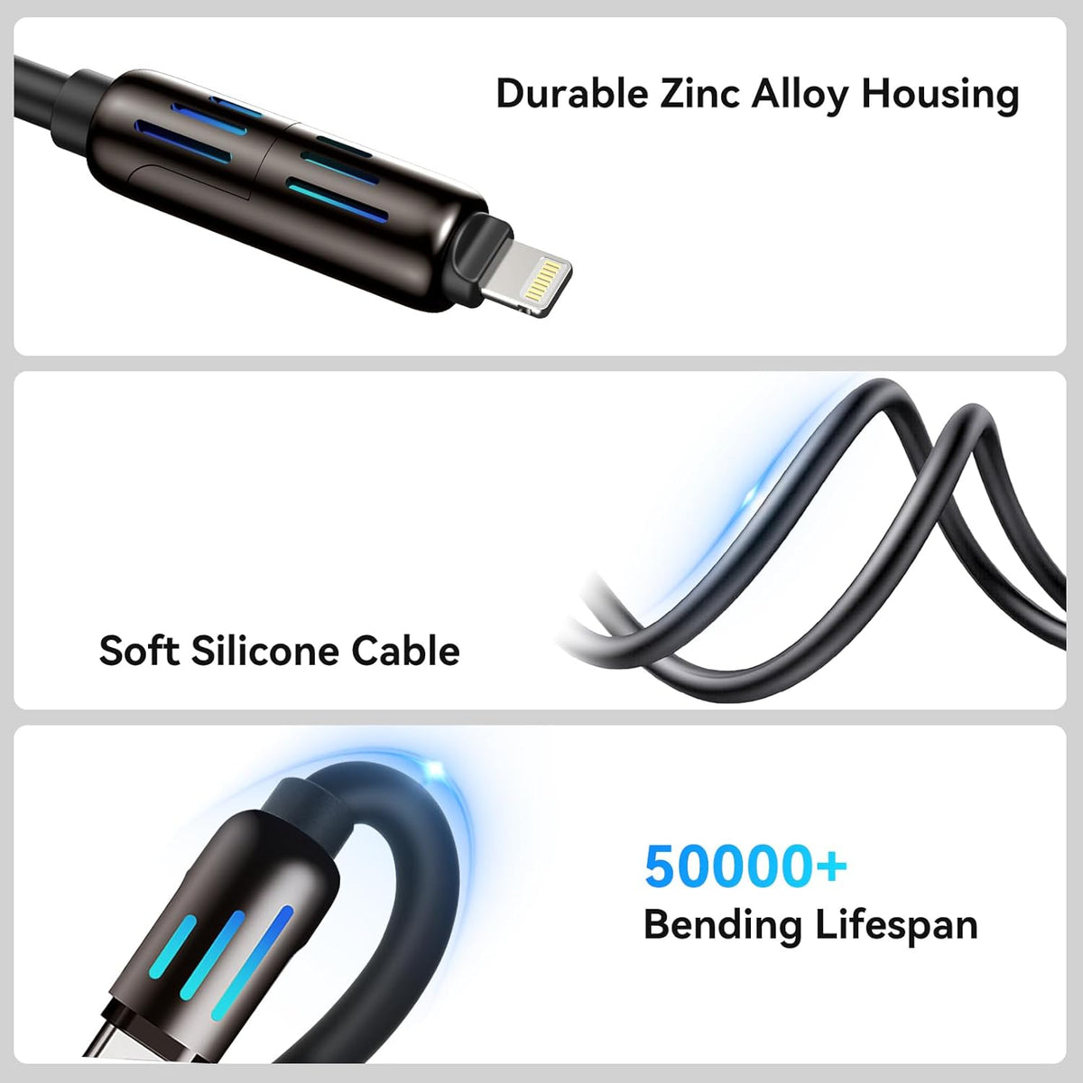 4 in 1 charging cable
