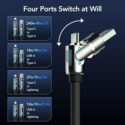 4 in 1 charging cable